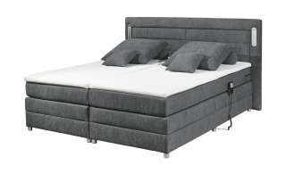 uno Motor-Boxspringbett  Mareva ¦ grau Betten > Boxspringbetten > Boxspringbetten 180x200 - Höffner