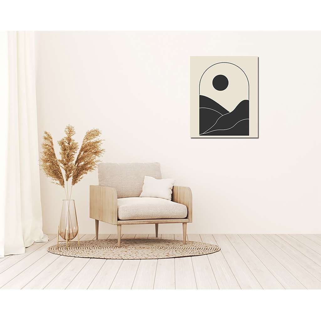 home24 Bild Contemporary Abstract Sunrise