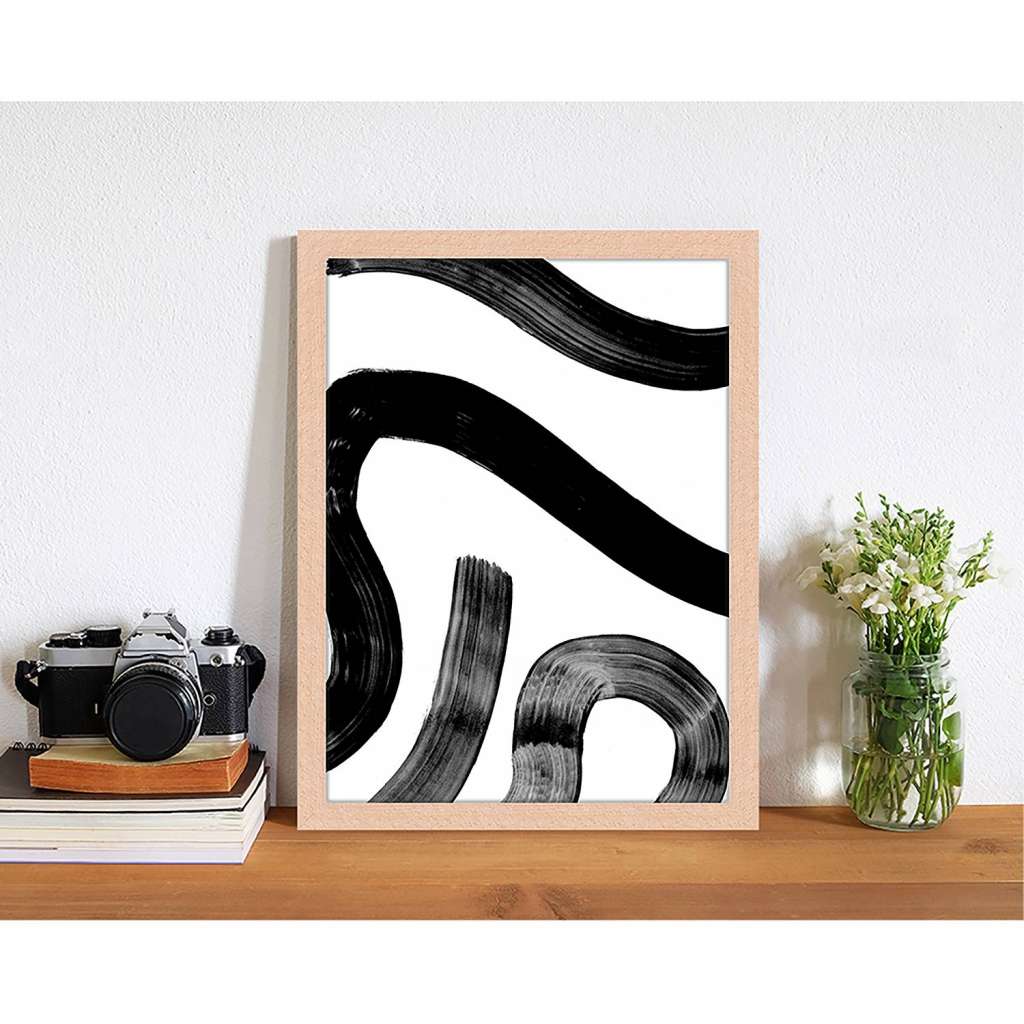 home24 Bild Abstract Watercolor Stroke