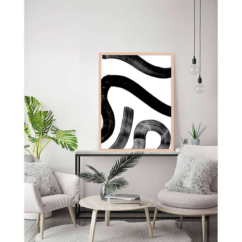 home24 Bild Abstract Watercolor Stroke