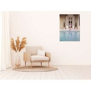 home24 Bild Touching water with foot