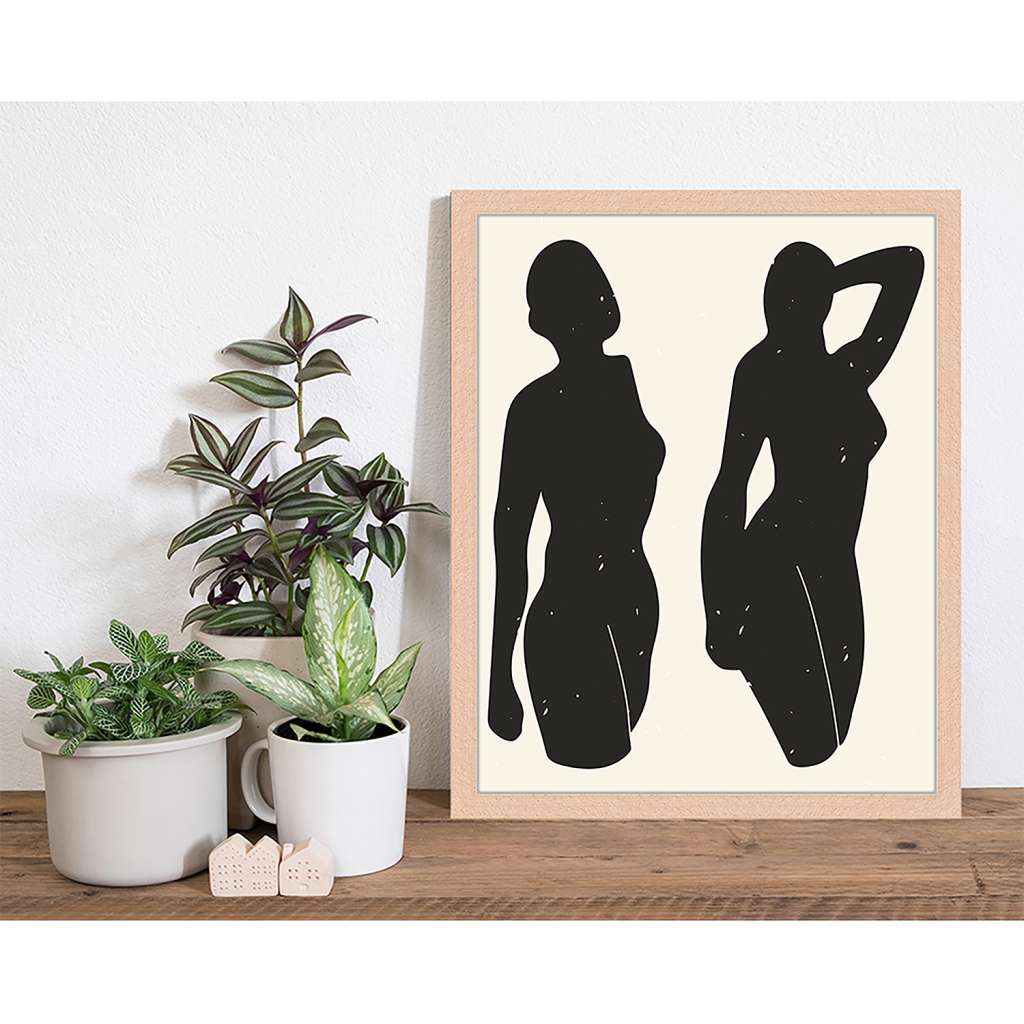 home24 Bild Abstract Black Bodies