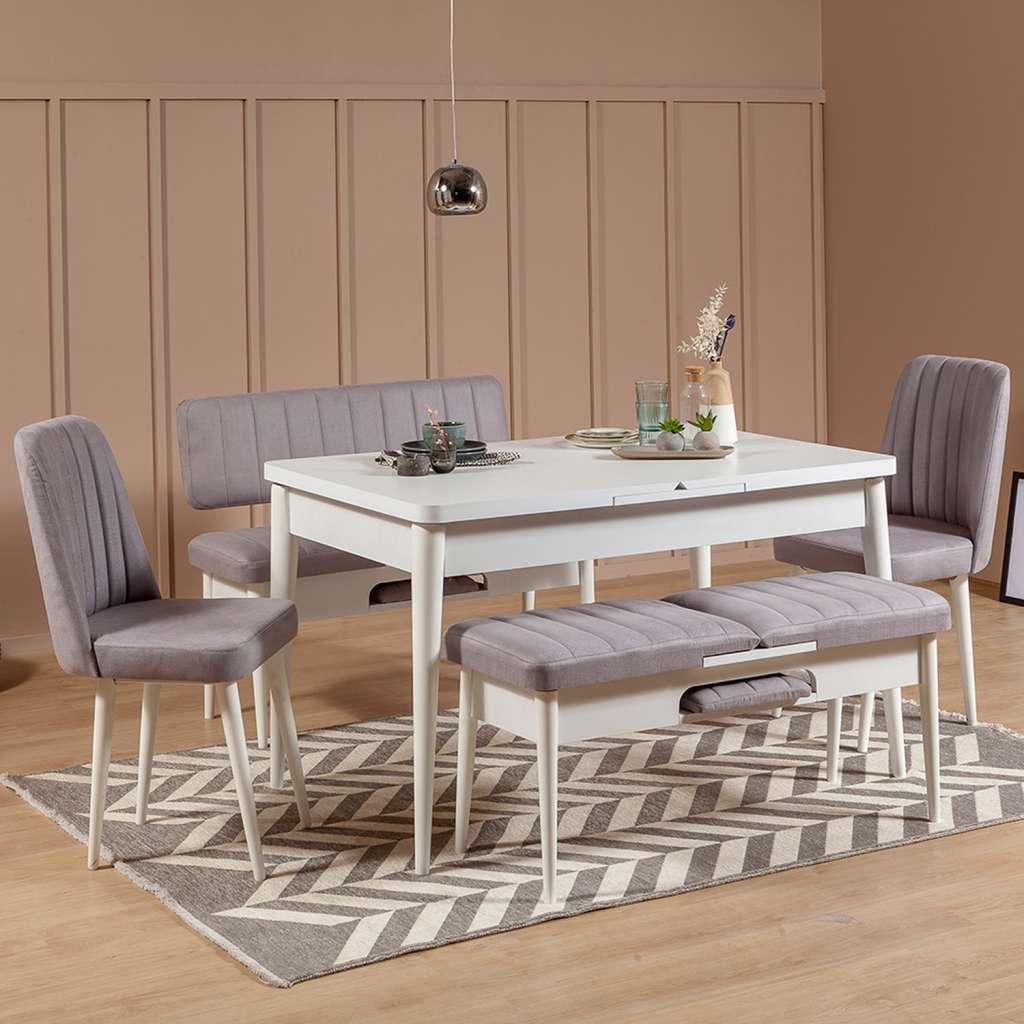 home24 Essgruppe Baris (5-teilig)