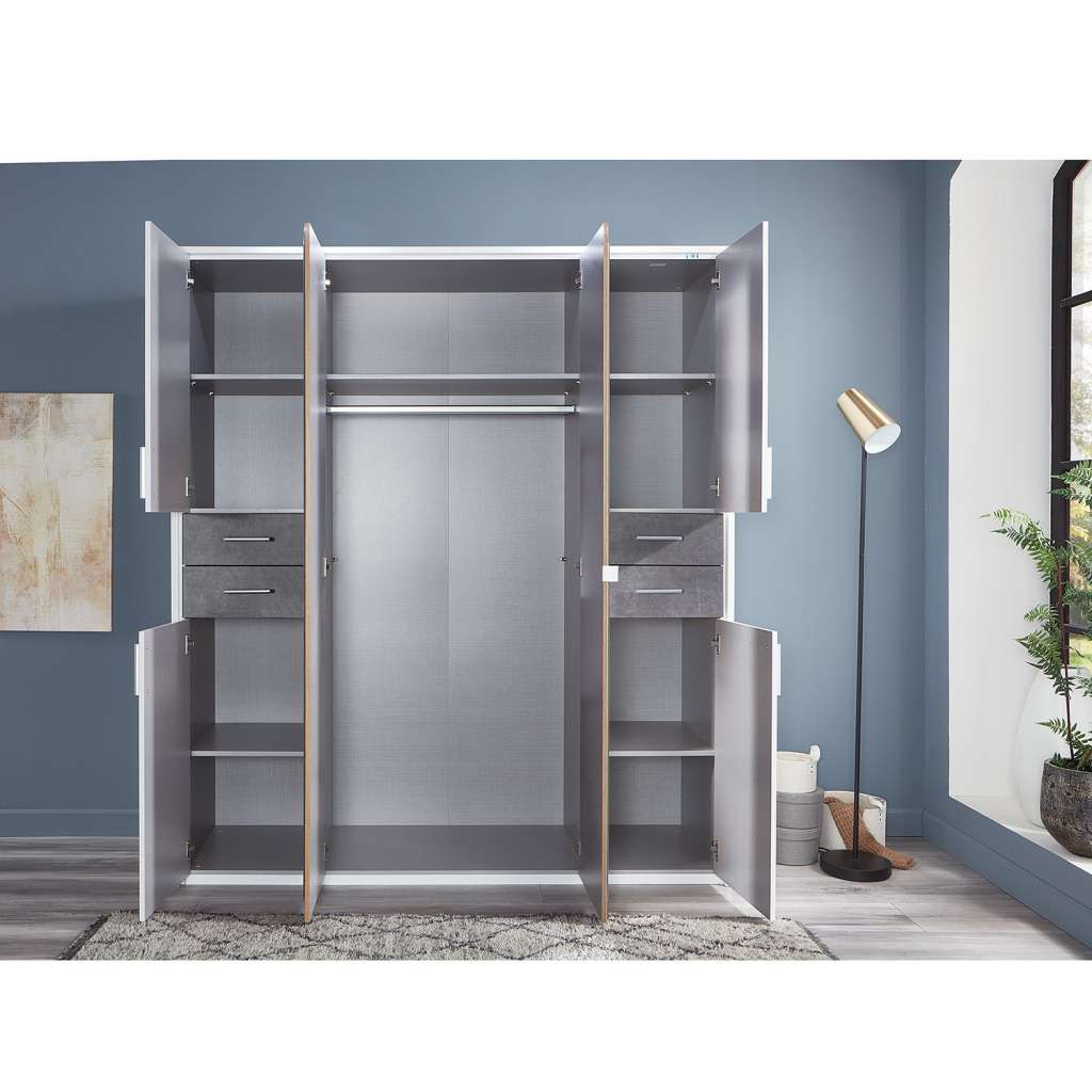home24 Drehtürenschrank Vegas