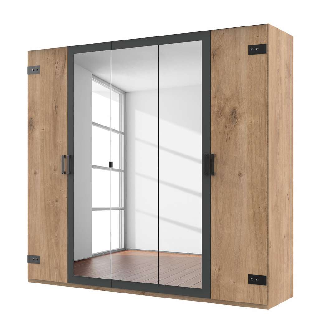 home24 Drehtürenschrank Malmoe