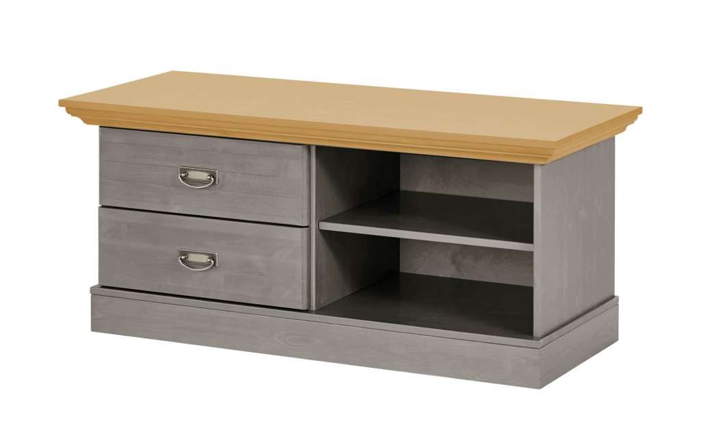 maison bleue Lowboard  Florian ¦ grau Kommoden & Sideboards > Lowboards - Höffner