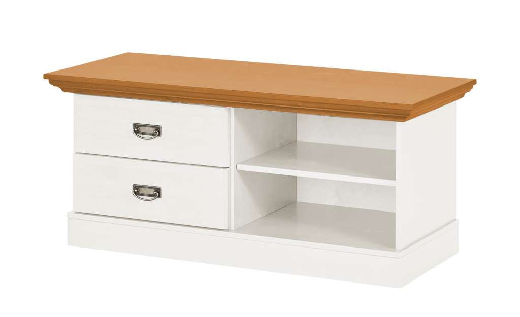 maison bleue Lowboard  Florian ¦ weiß Kommoden & Sideboards > Lowboards - Höffner