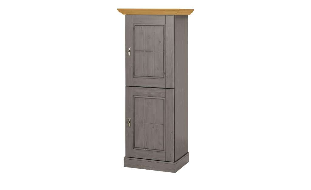maison bleue Vitrine  Florian ¦ grau Kommoden & Sideboards > Vitrinen - Höffner