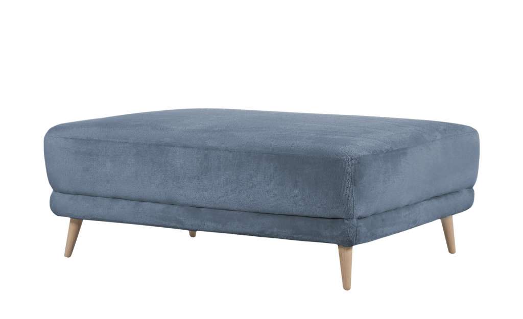 Hocker  Kampen ¦ blau Polstermöbel > Hocker - Höffner