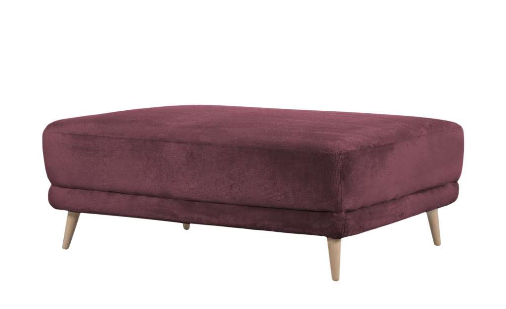 Hocker  Kampen ¦ rot Polstermöbel > Hocker - Höffner
