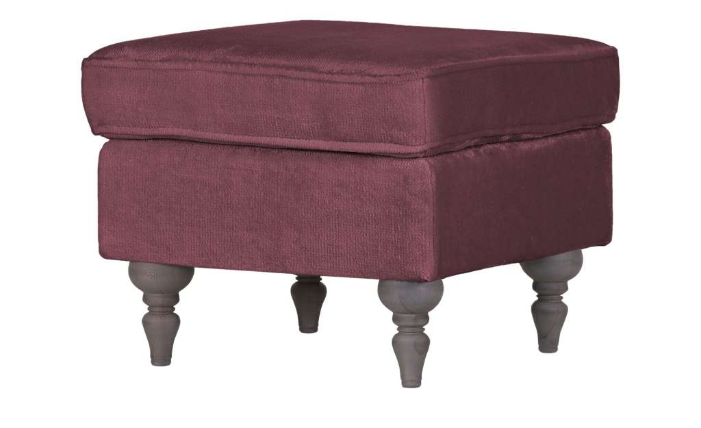 Polsterhocker   Cozy ¦ rot Polstermöbel > Hocker - Höffner
