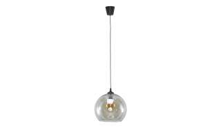 Pendelleuchte, 1-flammig, Glas graphitfarben ¦ grau Ø: 30 Lampen & Leuchten > Innenleuchten > Pendelleuchten - Höffner