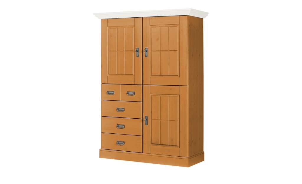 maison bleue Highboard  Florian ¦ holzfarben Kommoden & Sideboards > Highboards - Höffner