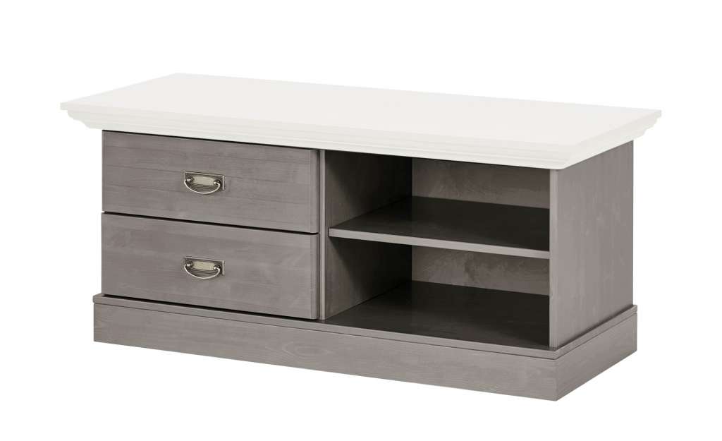 maison bleue Lowboard  Florian ¦ grau Kommoden & Sideboards > Lowboards - Höffner