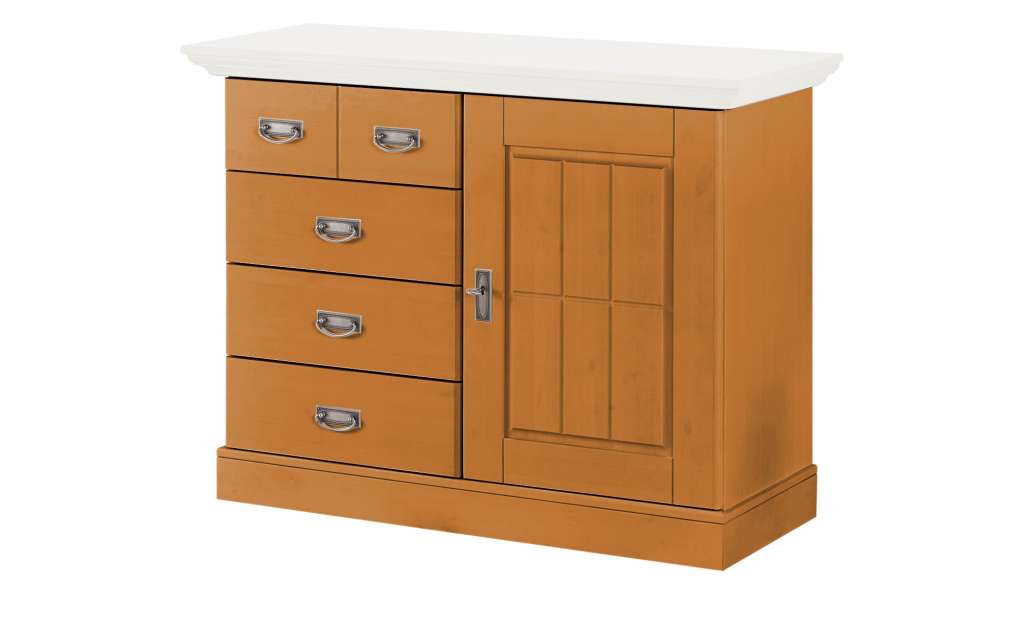 maison bleue Brotschrank  Florian ¦ holzfarben Kommoden & Sideboards > Sideboards - Höffner
