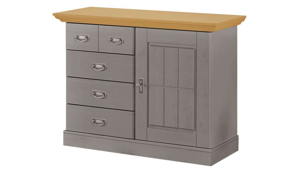 maison bleue Brotschrank  Florian ¦ grau Kommoden & Sideboards > Sideboards - Höffner