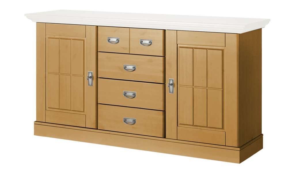 maison bleue Sideboard  Florian ¦ holzfarben Kommoden & Sideboards > Sideboards - Höffner