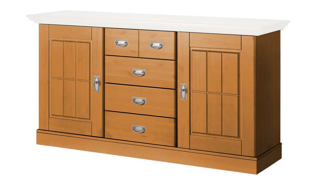 maison bleue Sideboard  Florian ¦ holzfarben Kommoden & Sideboards > Sideboards - Höffner
