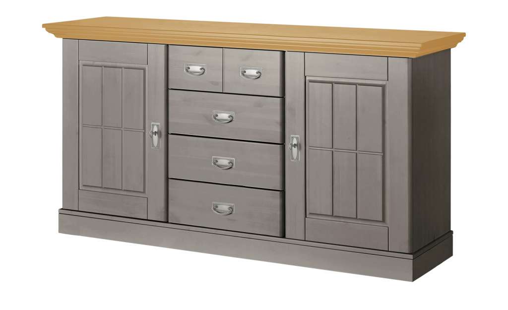 maison bleue Sideboard  Florian ¦ grau Kommoden & Sideboards > Sideboards - Höffner