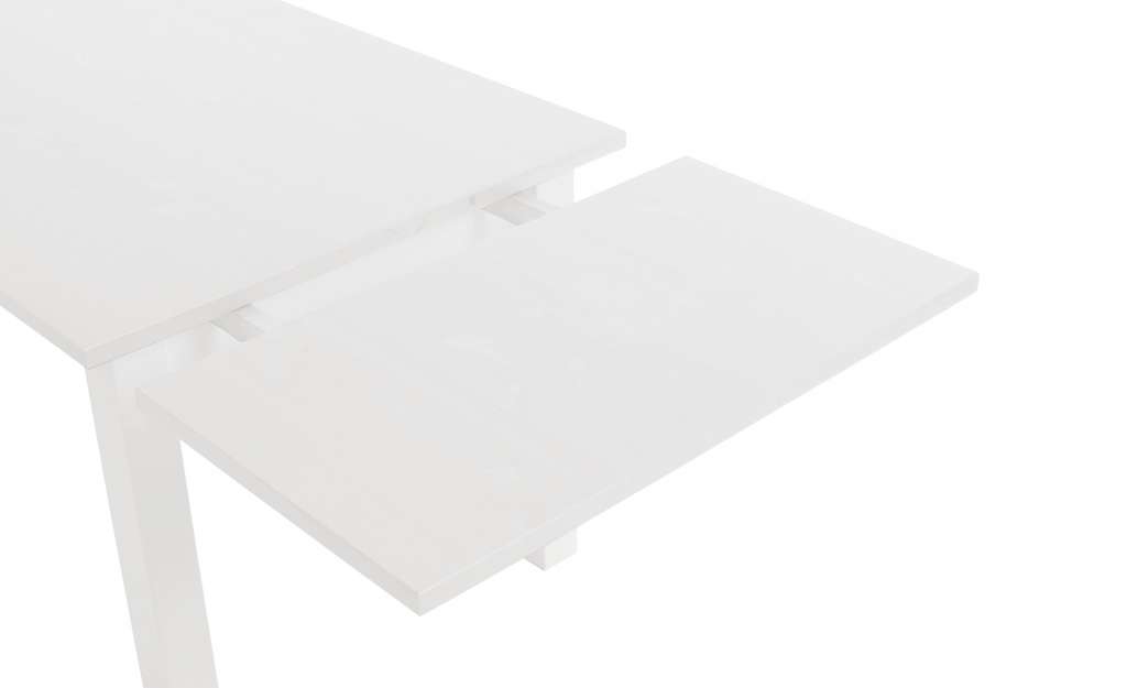 maison bleue Ansteckplatte massiv  Bendix ¦ weiß Tische > Tischplatten - Höffner