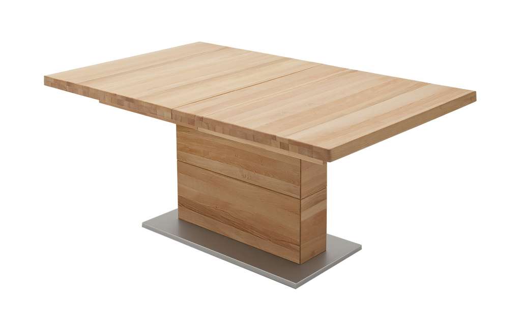 Woodford Massivholz-Säulentisch ausziehbar  Flavis ¦ holzfarben Tische > Esstische > Esstische massiv - Höffner