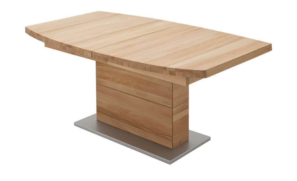 Woodford Massivholz-Säulentisch ausziehbar  Flavis ¦ holzfarben Tische > Esstische > Esstische massiv - Höffner
