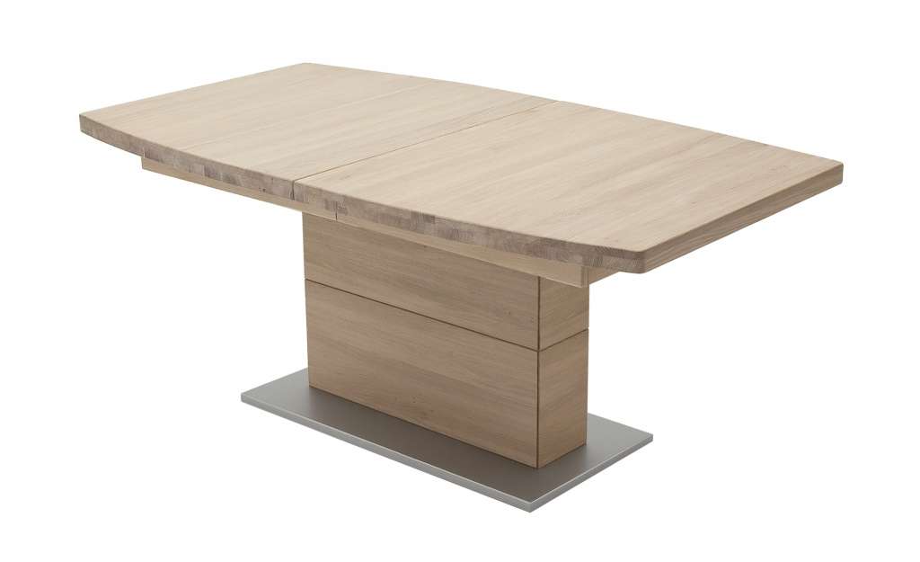 Woodford Massivholz-Säulentisch ausziehbar  Flavis ¦ holzfarben Tische > Esstische > Esstische massiv - Höffner