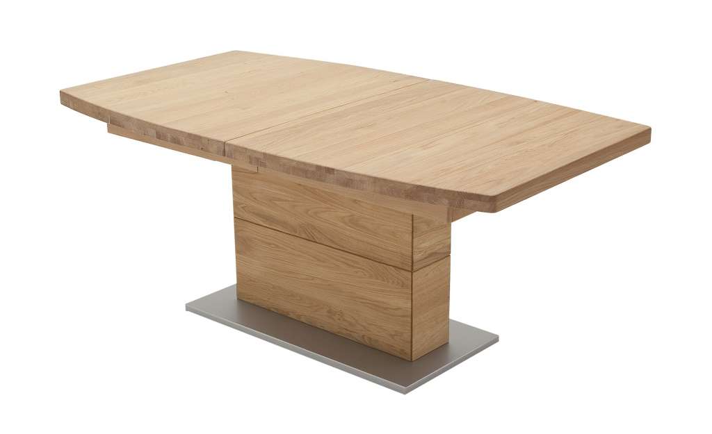 Woodford Massivholz-Säulentisch ausziehbar  Flavis ¦ holzfarben Tische > Esstische > Esstische massiv - Höffner