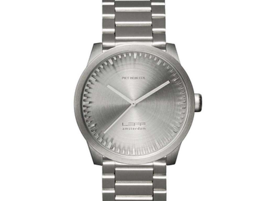 LEFF amsterdam - Tube Watch S42 Armbanduhr - Edelstahl - indoor