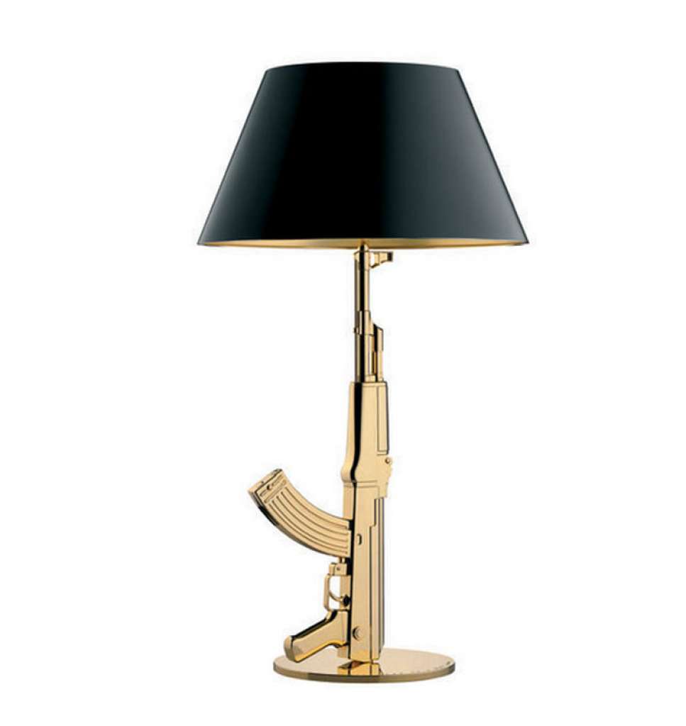 Flos - Table Gun Tischleuchte - silber - indoor
