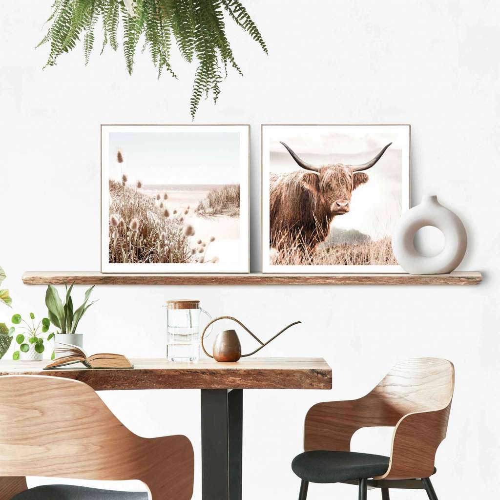 home24 Wandbilder Set Freie Natur (2-tlg.)