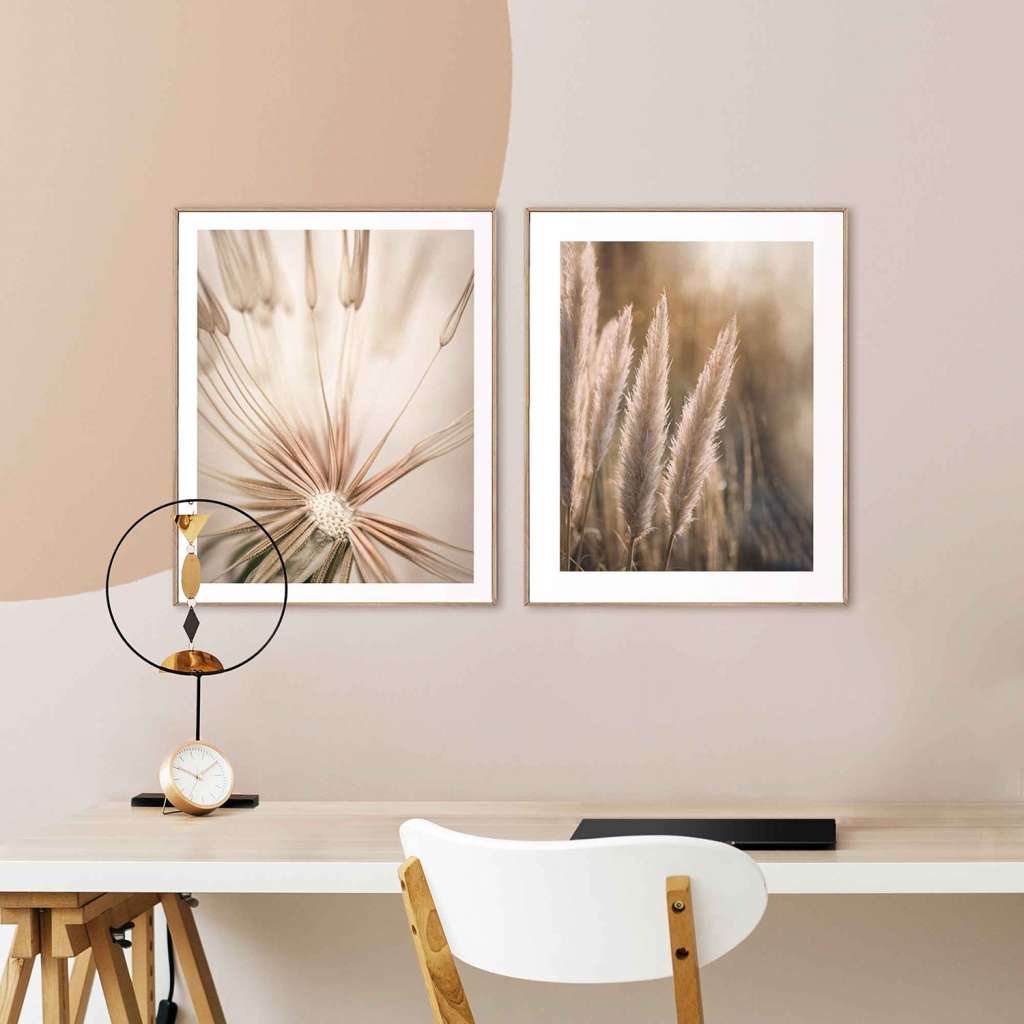home24 Wandbilder Set Natur (2-tlg.)