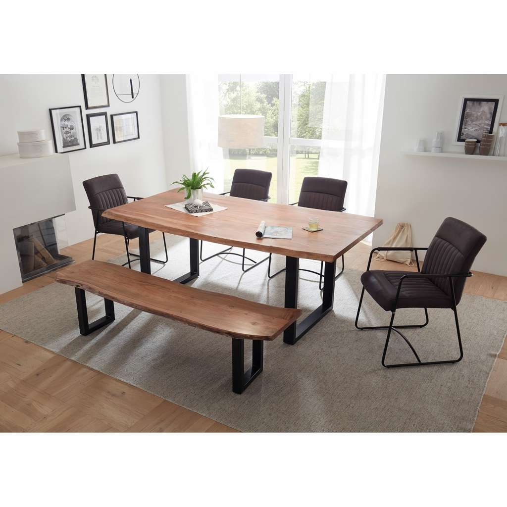 home24 Armlehnenstuhl Vignale (2er-Set)