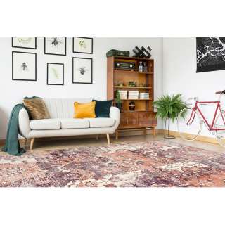 home24 Kurzflorteppich Indiana 400
