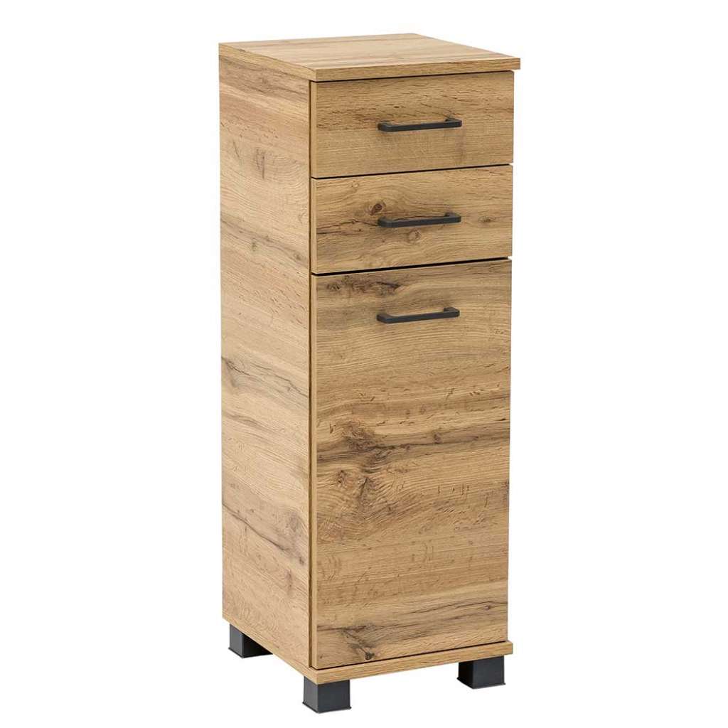Bad Unterschrank in Wildeichefarben Touchwood 1 türig