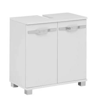 Weißer Waschtischunterschrank 2 türig Made in Germany