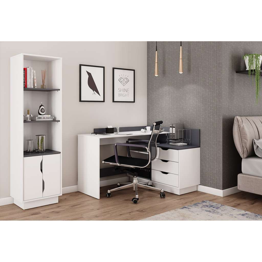 home24 Eckschreibtisch Paroy