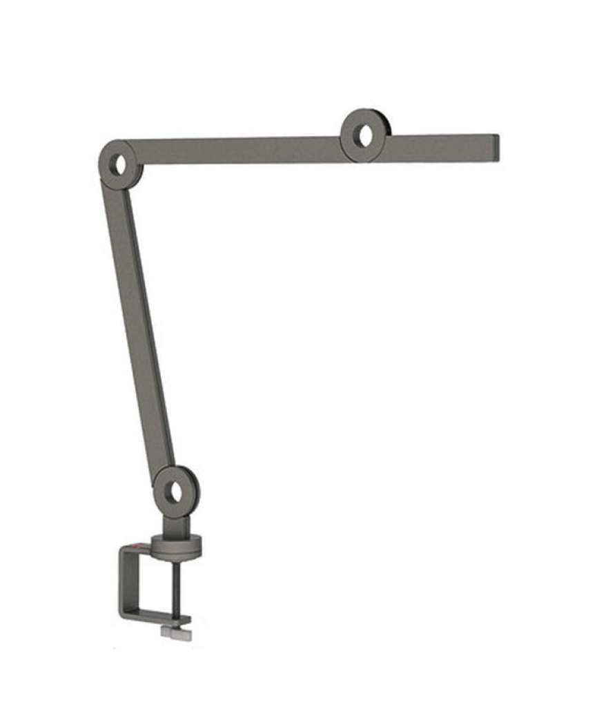 Senses - Mooove Tischleuchte mit Tischklemme - Mini - anthrazit - indoor