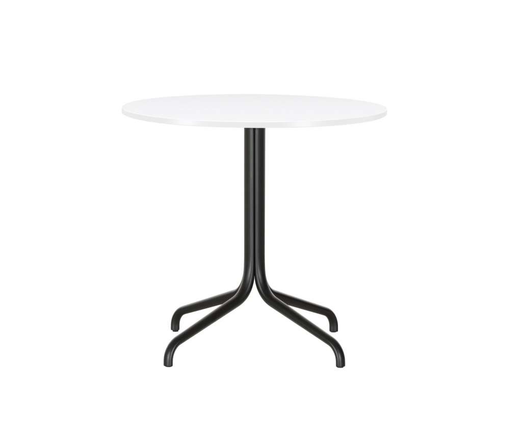Vitra - Belleville Bistro Table - Melamin direktbeschichtet weiß - Ø796mm - indoor