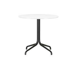 Vitra - Belleville Bistro Table - Melamin direktbeschichtet weiß - Ø796mm - indoor