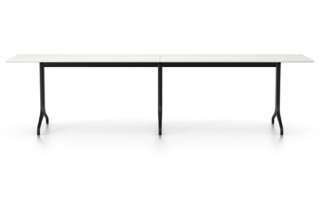 Vitra - Belleville Bistro Table - Melamin direktbeschichtet weiß - B750xL3000mm - indoor