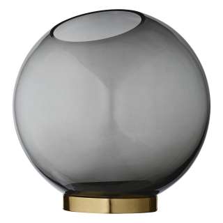 AYTM - Globe Vase - L - Black - indoor