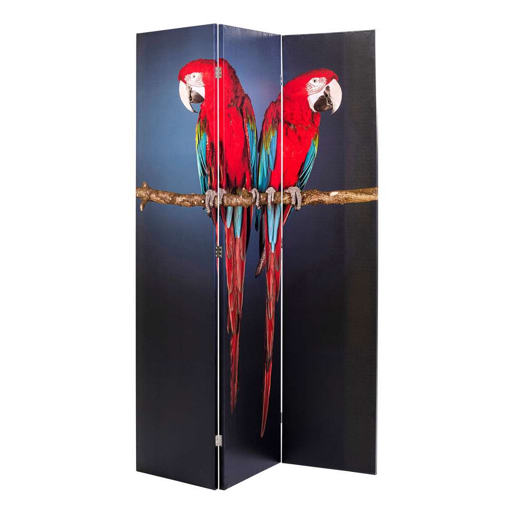 home24 Paravent Twin Parrot vs Cute Colibri