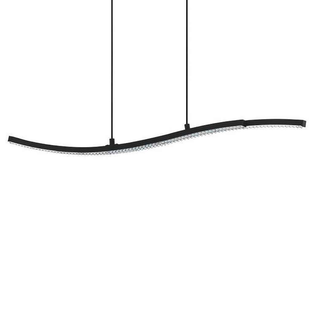 home24 LED-Pendelleuchte Lejias