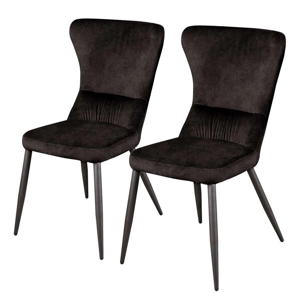 home24 Polsterstuhl Agones (2er-Set)