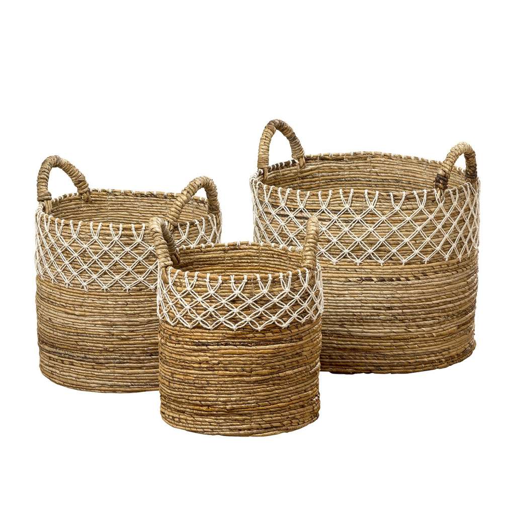 home24 Korb Blecket (3-telig)