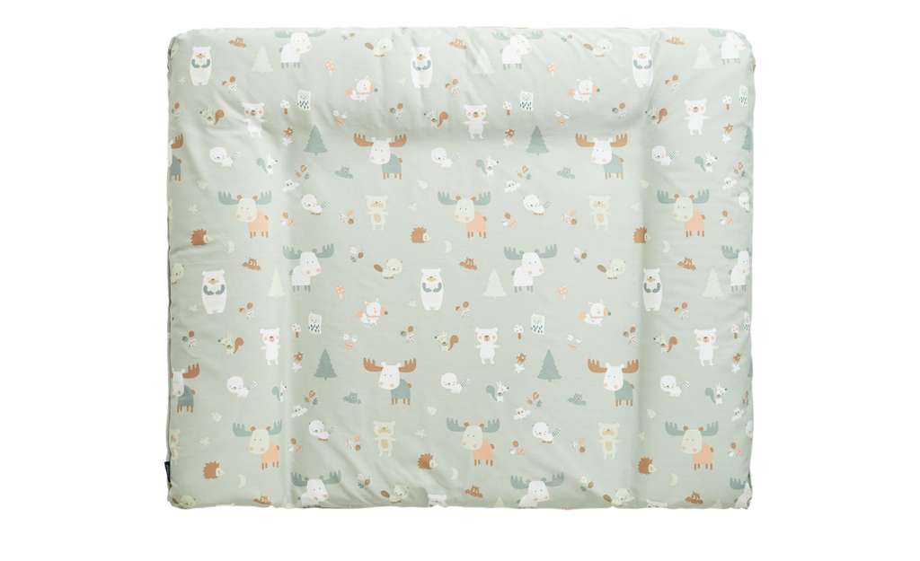 Alvi Wickelauflage  Baby Forest ¦ grün ¦ Wickelauflage: 100% Polyvinylchlorid (PVC), Füllung: Polyester PES, Bezug: 100% Baumwolle Baby > Babymöbel > Wickelauflagen - Höffner