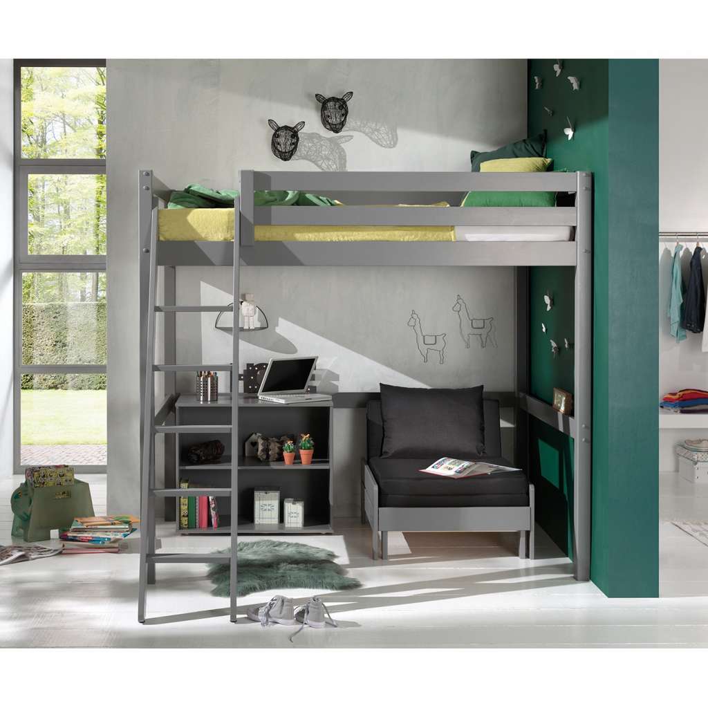 home24 Hochbett Pino V (3-teilig)