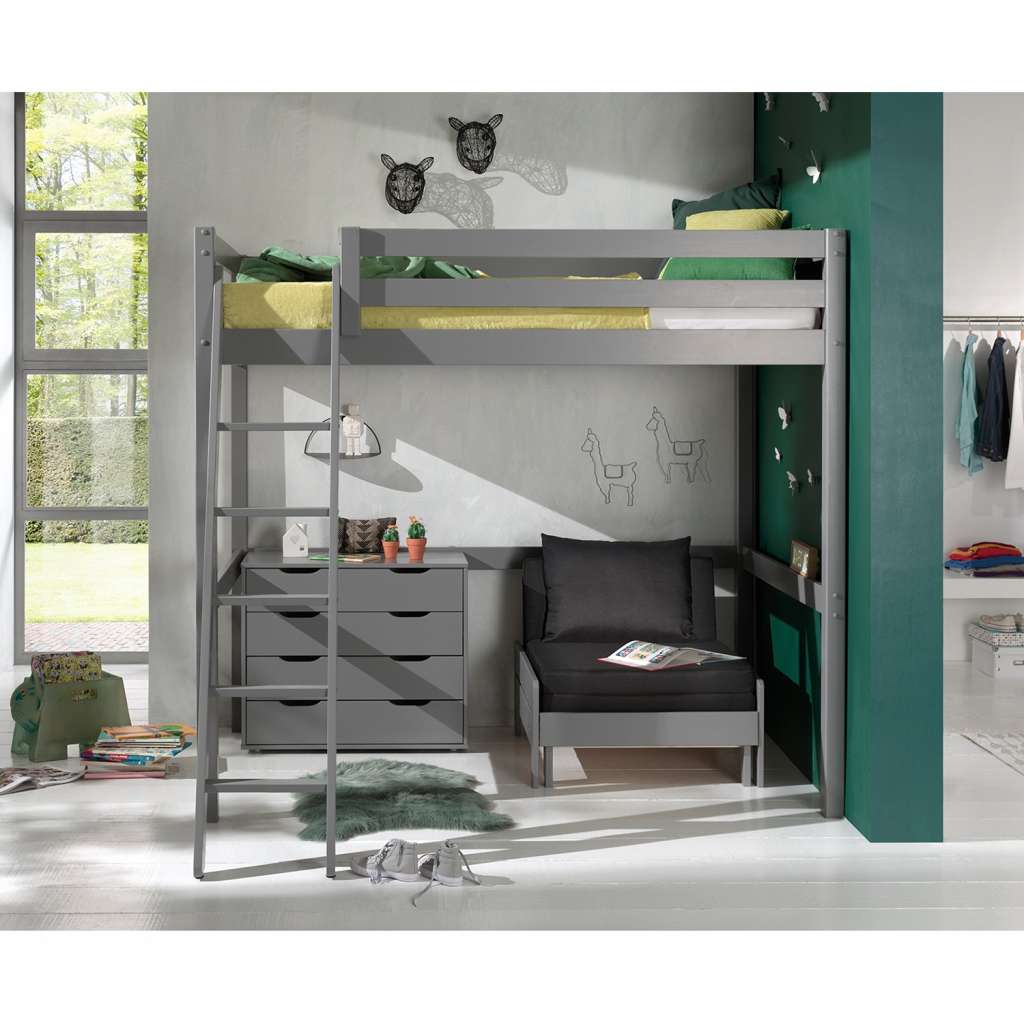 home24 Hochbett Pino VI (3-teilig)