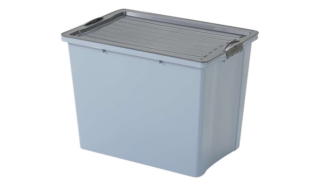 Rotho Aufbewahrungsbox mit Deckel ¦ blau ¦ Polypropylen Aufbewahrung > Aufbewahrungsboxen > sonstige Aufbewahrungsmittel - Höffner